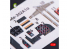 Kelik Decals 3D K48004 Décalques 3D intérieurs ME-262A1 pour kit Tamiya 1/48