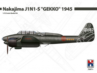 Hobby 2000 maquette avion 72054 Nakajima J1N1-S "GEKKO" 1945 1/72