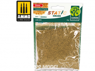 Mig végétation 8803 Flocage herbe statique - Champs d'automne - 2mm 60g