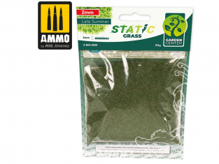 Mig végétation 8809 Flocage herbe statique - Fin été - 2mm 60g