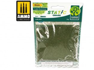 Mig végétation 8810 Flocage herbe statique - Fin été - 4mm 50g