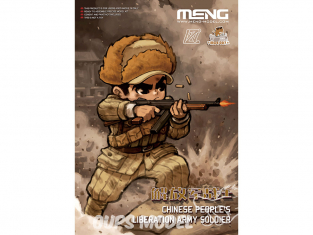 Meng maquette moe-007 Caricature soldat de l'Armée de libération du peuple chinois
