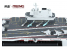 Meng maquettes bateau PS-006S Porte avions PLA. Navy Shandong édition pré-colorée 1/700