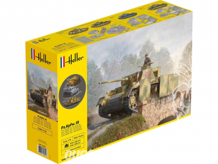 Heller maquette 30321 Pz.Kpfw.III Ausf. J,L,M (4in1) 1/16