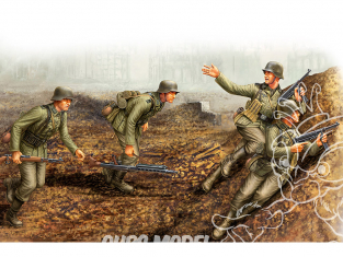 Hobby Boss maquette figurines 84415 Sixième armée allemande "Mamayev Hill" 1/35