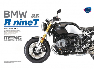 MENG MT-003S BMW R nineT Pré-peinte 1/9