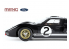 MENG RS-003 Ford GT40 Mk.II &#039;66 Champion légendaire sur la piste (Édition pré-colorée) 1/12