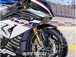 MENG SPS-085 BMW HP4 Race Ensemble de fourche avant métal mobile 1/9