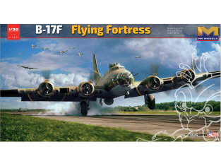 HK Models maquette avion 01E029 B-17F Flying Fortress 1/32