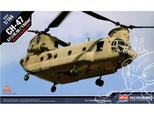 Academy maquettes hèélicoptére 12624 Boeing CH-47 Chinook D/F/J HC. MkI 4 nations 1/144