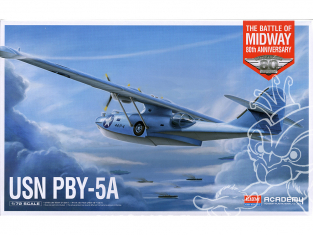 Academy maquette avion 12573 USN Consolidated PBY-5A Catalina 80th Anniversaire bataille de Midway 1/72