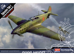 Academy maquette avion 12343 Yakovlev Yak-1 Bataille de Stalingrad 1/48