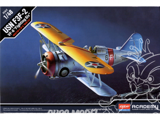 Academy maquette avion 12326 USN Grumman F3F-2 VF-6 Fighting Six 1/48