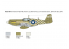 Italeri maquette avion 1423 North American P-51A Mustang 1/72