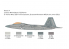 Italeri maquette avion 2822 Lockheed Martin F-22 A Raptor 1/48