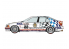 Hasegawa maquette voiture 20551 Team Schnitzer BMW 318i "Champion BTCC 1993" 1/24