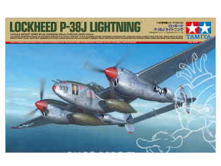 TAMIYA maquette avion 61123 Lockheed P-38J Lightning 1/48