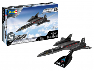 Revell kit avion 03652 Lockheed SR-71 Blackbird easy-click-system 1/110