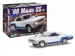 Revell US maquette voiture 4520 1966 Chevrolet Malibu SS 2 'n 1 1/25