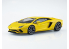 Aoshima maquette voiture 63460 Lamborghini Aventador S Jaune nacré SNAP KIT 1/32