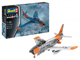 Revell maquette avion 03832 North American F-86D Dog Sabre 1/48