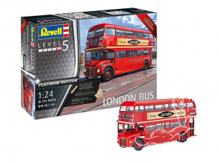 Revell maquette camion 07720 Bus à impériale londonien Platinium Edition 1/24