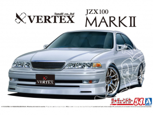 Aoshima maquette voiture 63507 Toyota JZX100 Mark II Vertex 1998 1/24