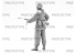 Icm maquette figurine 16013 Soldat de la brigade du génie d&#039;assaut et sapeur 2CB 1/16