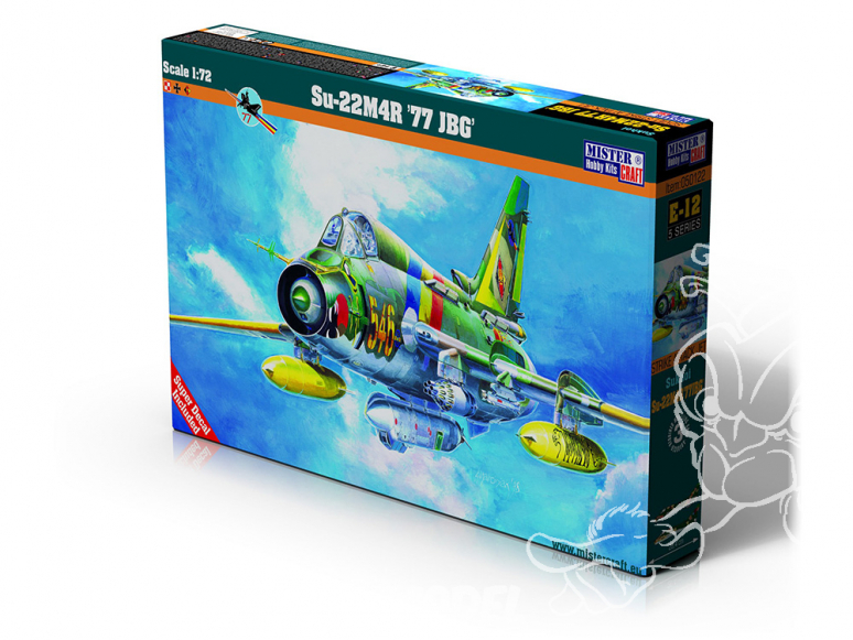 MISTER CRAFT maquette avion 050122 Soukhoï Su-22M4R 77 JBG 1/72