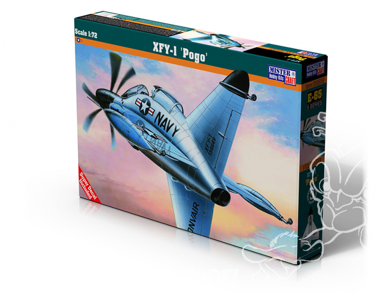 MISTER CRAFT maquette avion 050658 Convair XFY-I Pogo 1/72