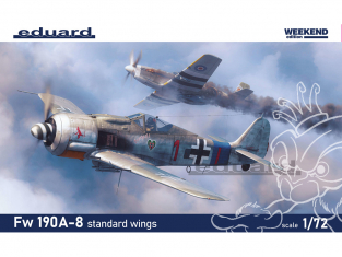 EDUARD maquette avion 7463 Focke Wulf Fw 190A-8 WeekEnd Edition 1/72
