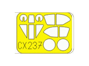 Eduard Express Mask cx237 BAC F.1A/F.2 1/72