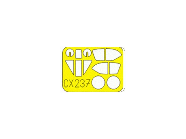 Eduard Express Mask cx237 BAC F.1A/F.2 1/72