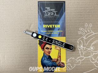 Be Izzi outillage Simple 0,40 Outil gravure de rivets simple 0.40 1/72