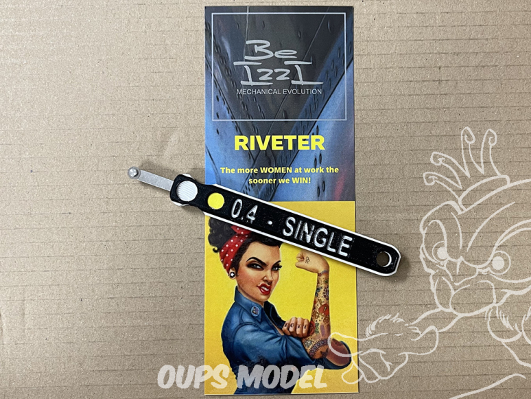 Be Izzi outillage Simple 0,40 Outil gravure de rivets simple 0.40 1/72