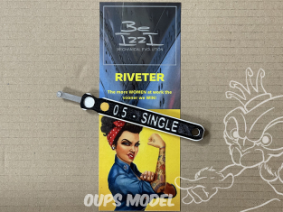 Be Izzi outillage Simple 0,50 Outil gravure de rivets simple 0.50 1/72