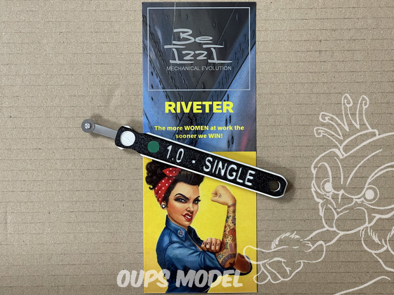 Be Izzi outillage Simple 1,0 Outil gravure de rivets simple 1.0 1/32