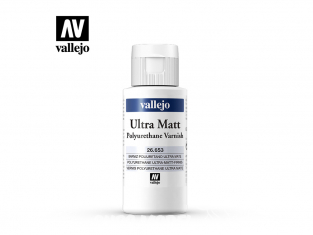 Vallejo 26.653 Vernis Polyuréthane Ultra Mat 60ml