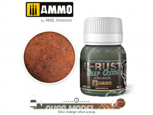 Mig U-RUST 2251 Rouille épaisse - Deep Oxide 40ml