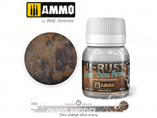 Mig U-RUST 2254 Rouille oxyde patine - Rust Oxide Patina 40ml