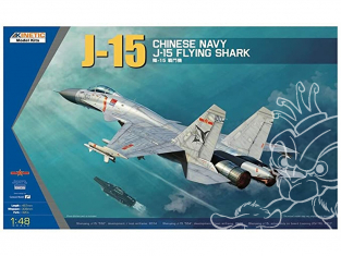 Kinetic maquette avion K48065 J-15 Chinese Navy Flying Shark 1/48