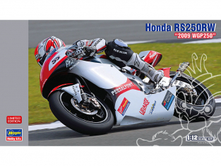Hasegawa maquette moto 21742 Honda RS250RW “2009 WGP250” 1/12