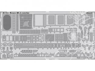 EDUARD photodecoupe avion 48754 Exterieur Wessex HU.5 1/48