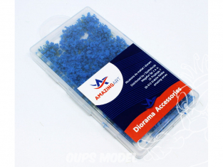 AmazingART 12305 Grosses Touffes d'herbe fleurie Bleue de 13mm
