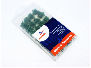 AmazingART 10639 Gosses Touffes d'herbe vert fleurs Vert mat de 13mm