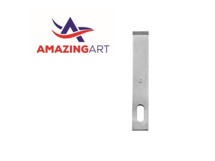 AmazingART 19847 10 LAMES DE RECHANGE DROITE N°4 pour couteau N°1