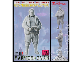 Tori Factory maquette CYBERPUNK CY-01A Farmer Ivan 1/35