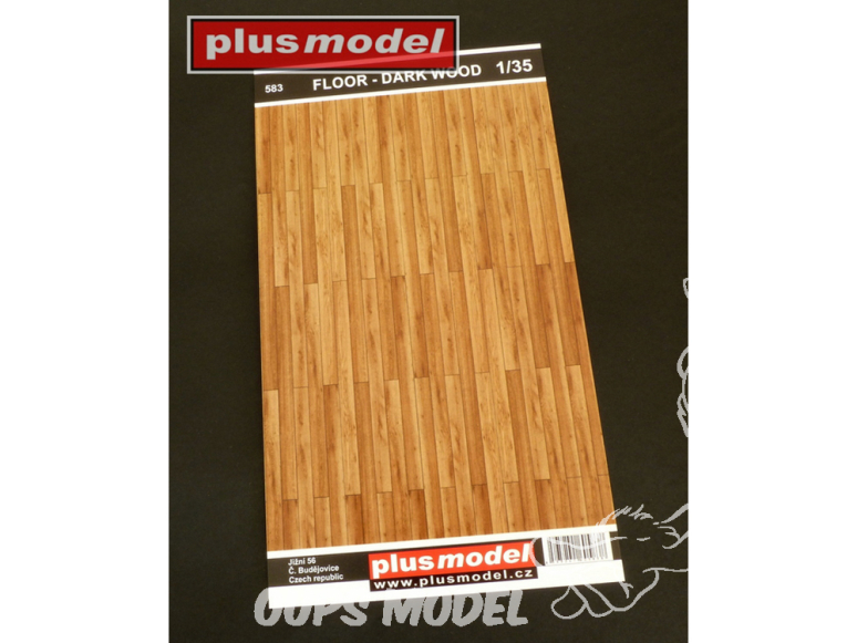 Plus Model 583 Sol parquet bois sombre 1/35