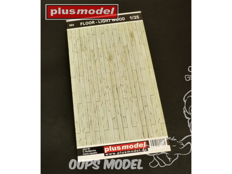 Plus Model 584 Sol parquet bois clair 1/35