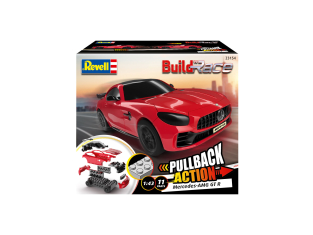 REVELL maquette enfant 23154 Build 'n Race Mercedes AMG GT R rouge briques (idem que lego) 1/43